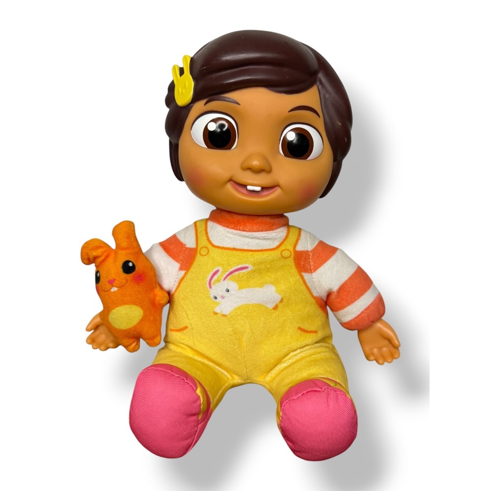 Official CoComelon My Friend Nina Bilingual Plush Singing Doll